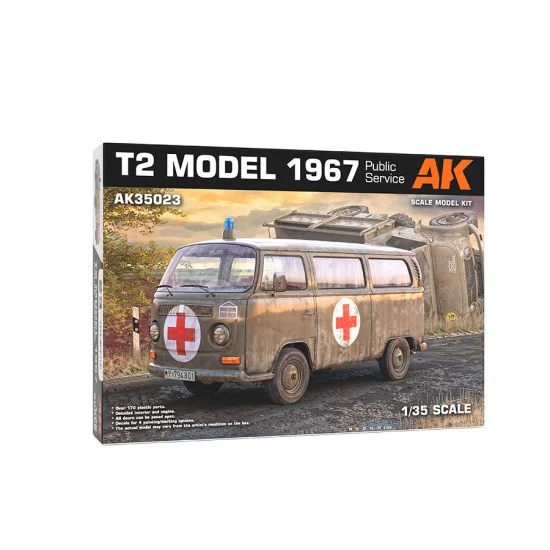 AK Interactive AK-35023 1/35 T2 Model 1967 Public Service
