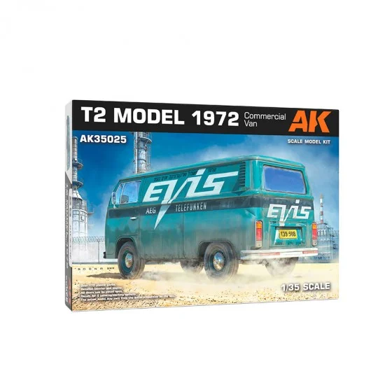 AK Interactive AK-35025 1/35 T2 Model 1972 Commercial Van