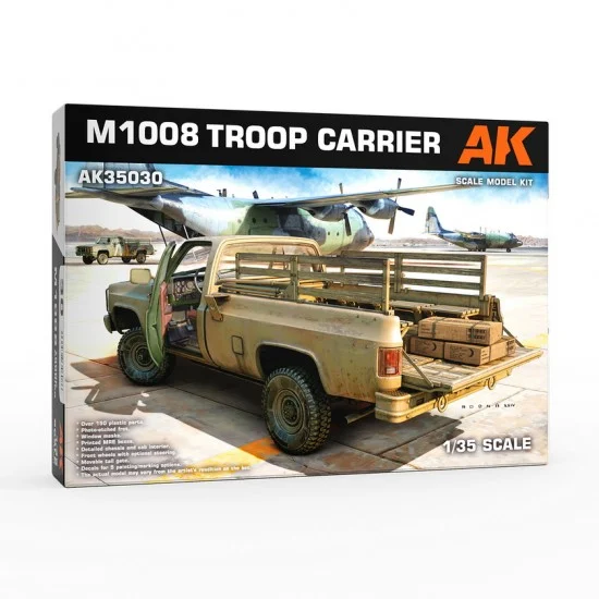 AK Interactive AK-35030 1/35 M1008 Troop Carrier