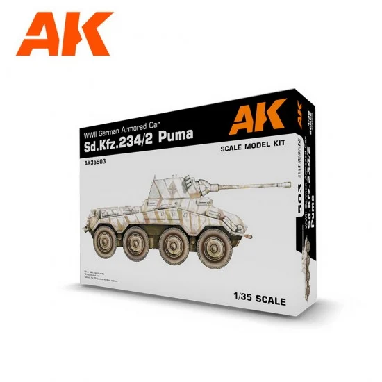 AK Interactive AK-35503 1/35 Sd.Kfz.234/2 Puma