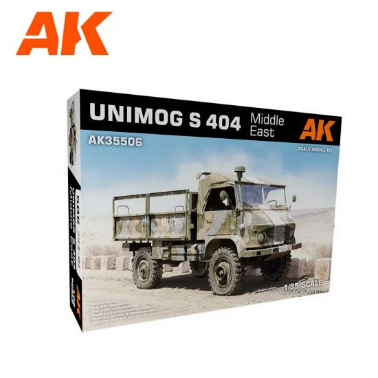 AK Interactive AK-35506 1/35 UNIMOG S 404 in Middle East [Limited Edition]