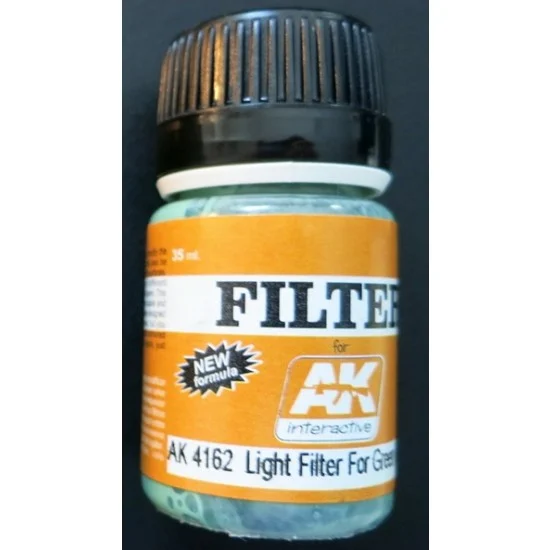 AK Interactive AK-4162 Light Filter for Green Vehicles (35ml)