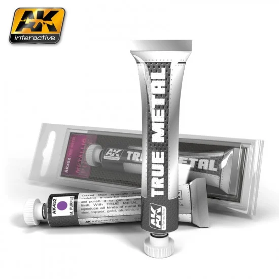 AK Interactive AK-452 True Metal - Purple (Metallic Paint, 20ml)