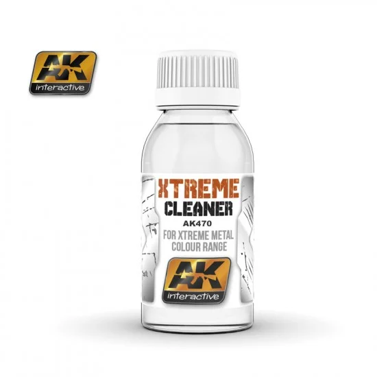 AK Interactive AK-470 Cleaner for Xtreme Metal Colour Range (100ml)