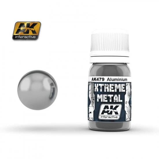 AK Interactive AK-479 Xtreme Metal - Aluminium (30ml)