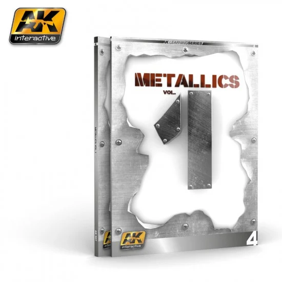 AK Interactive AK-507 Colour Book - Metallics Vol.1 [AK Learning Series 4]