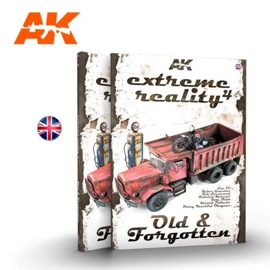 AK Interactive AK-511 Xtreme Reality 4 Old & Forgotten (English, 136 pages)
