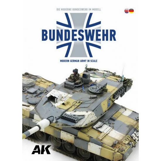 AK Interactive AK-524 Bundeswehr (Bilingual English & German, 184 pages, semi-harder cover)