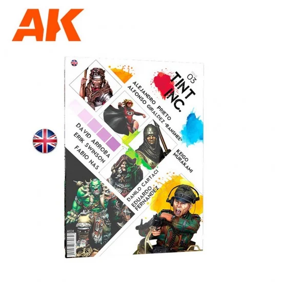 AK Interactive AK-534 TINT INC. Magazine Vol.03 (English, 96 pages)
