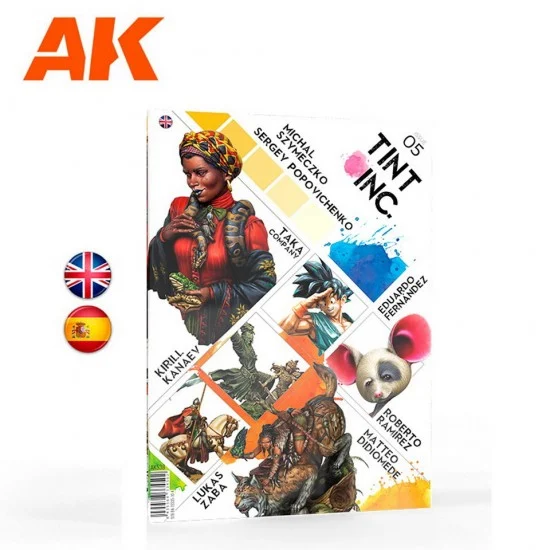AK Interactive AK-538 TINT INC Magazine Issue 05 (English, 88 pages)