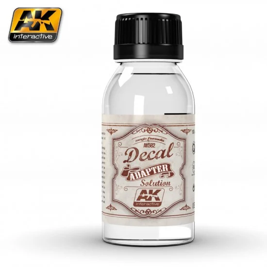 AK Interactive AK-582 Decal Adapter Solution 100ml
