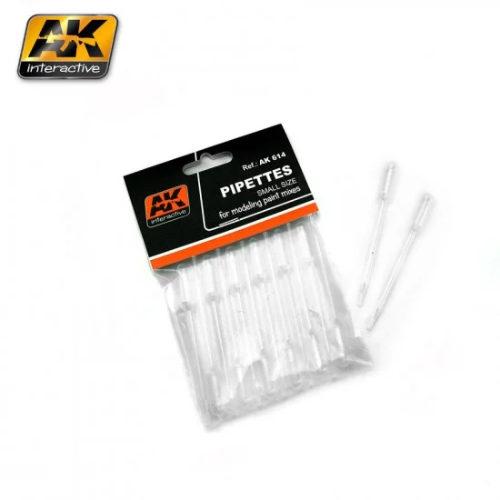 AK Interactive AK-614 Pipettes - Small Size (12 units)