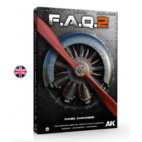 AK Interactive AK-644 F.A.Q.2 Aircraft Scale Modelling, Daniel Zamarbide (English, 568 pages)