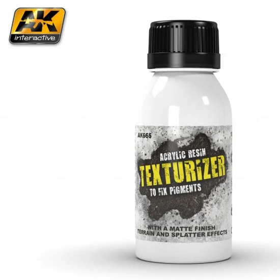 AK Interactive AK-665 Texturizer Acrylic Resin for Pigments (100ml)