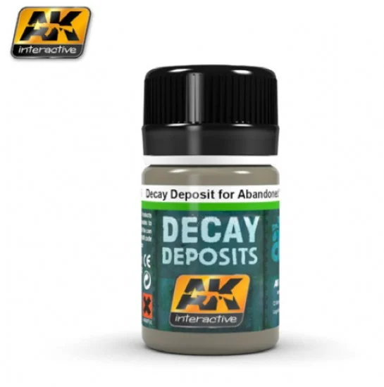 AK Interactive AK-675 Enamel Paint - Decay Deposit for Abandoned Vehicles (35ml)