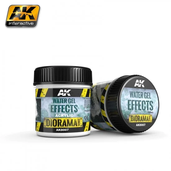 AK Interactive AK-8007 Diorama Series Acrylic Water Gel - Moving Water Effects (100ml)