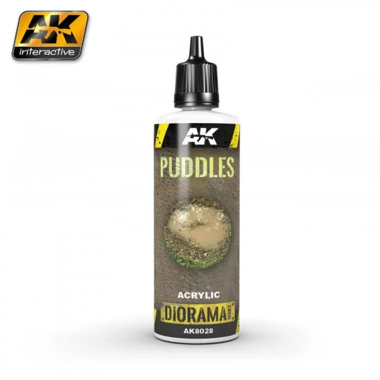AK Interactive AK-8028 Diorama Series Acrylic Liquid Crystalline - Puddles (60ml)