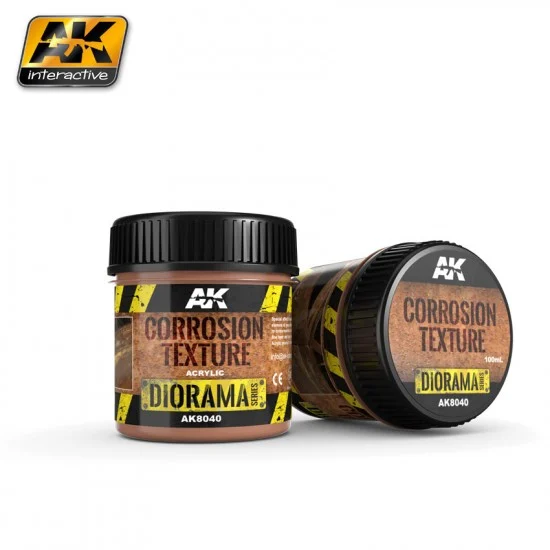 AK Interactive AK-8040 Diorama Series Acrylic Corrosion Texture (100ml)