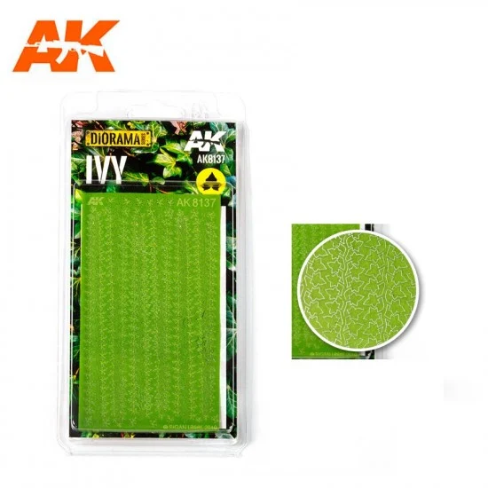 AK Interactive AK-8137 Realistic Leaves - Ivy (laser-cut)