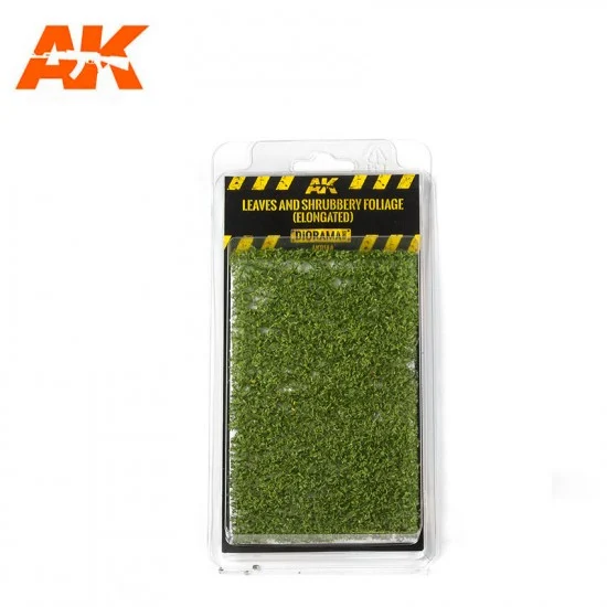 AK Interactive AK-8144 Leaves and Shrubbery Foliage (Elongated, Tufts)