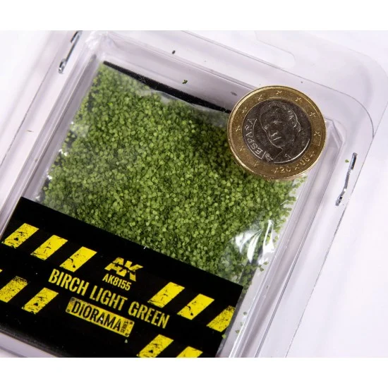 AK Interactive AK-8155 1/72 28mm Scale Birch Light Green Leaves (7gr)