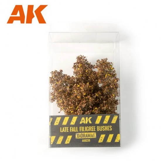 AK Interactive AK-8239 1/35 Late Fall Filigree Bushes