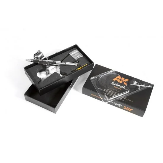 AK Interactive AK-9000 AK Airbrush Basic Line 0.3 - Double Action Airbrush/Gravity Feed (0.3mm nozzle)
