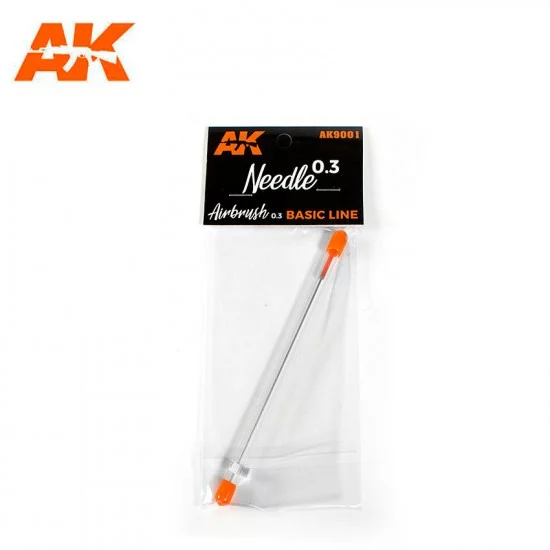 AK Interactive AK-9001 0.3mm Needle for Airbrush Basic Line 0.3 #AK-9000