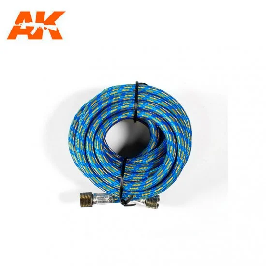 AK Interactive AK-9003 3m Hose with 1/8" BSP Female Connectors on Both End for Airbrush Basic Line 0.3 #AK-9000