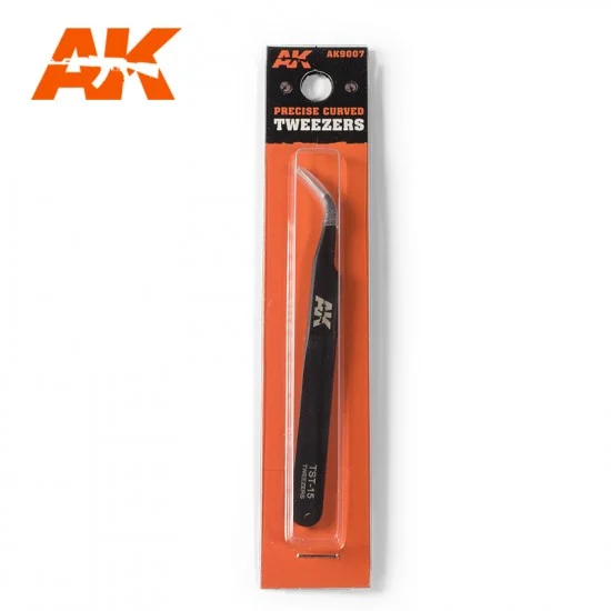 AK Interactive AK-9007 Precise Curved Tweezers