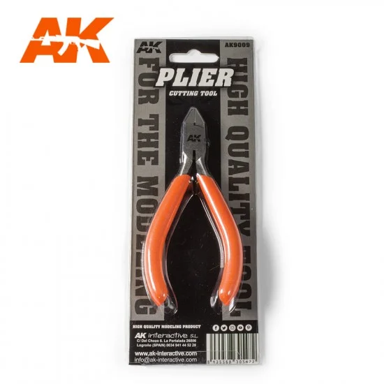 AK Interactive AK-9009 Precision Cutting Pliers for Plastic Parts & Rods/PVC/Resin/ABS