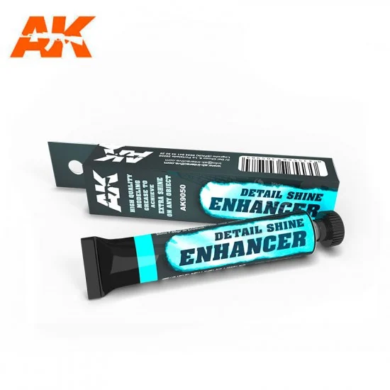 AK Interactive AK-9050 Detail Shine Enhancer (modelling wax, 20ml/39gr)