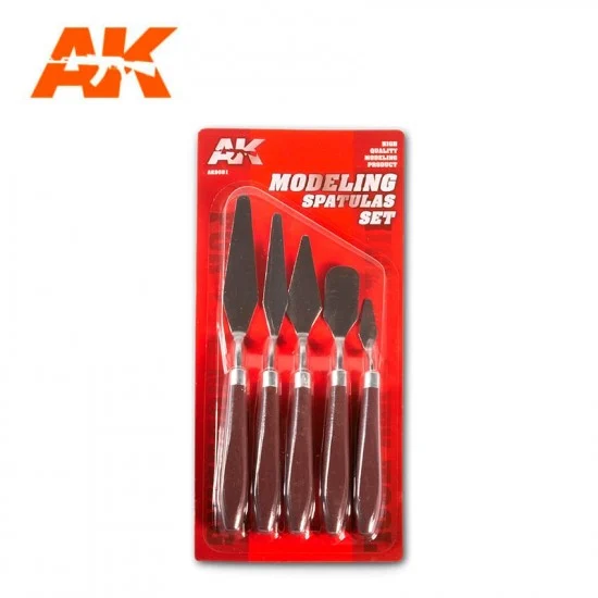 AK Interactive AK-9051 Modeling Spatulas Set