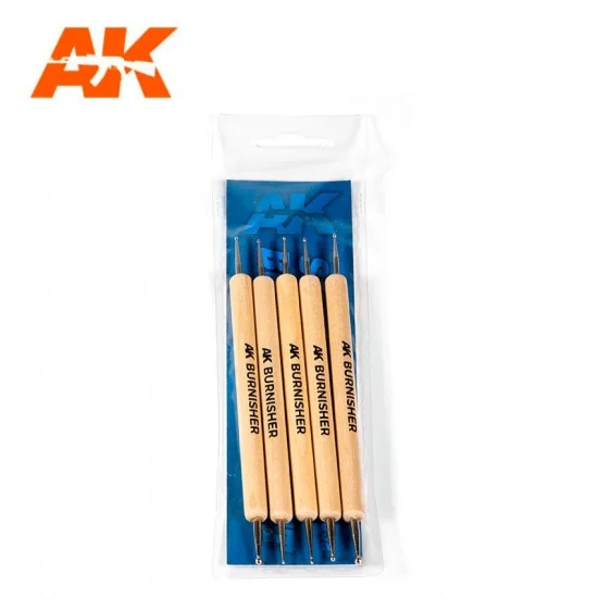 AK Interactive AK-9052 Sculpting Burnishers Set