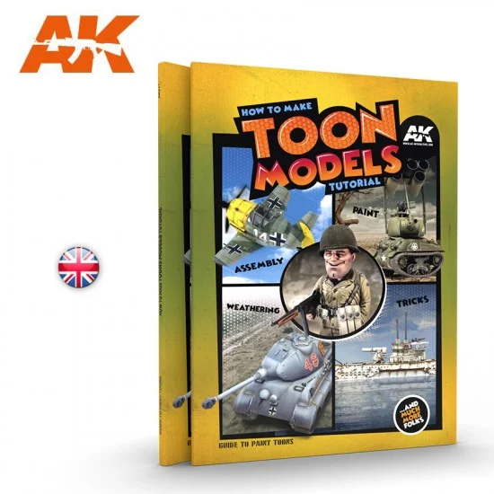 AK Interactive AK-911 How to Make TOON MODELS Tutorial (English, 156 pages)