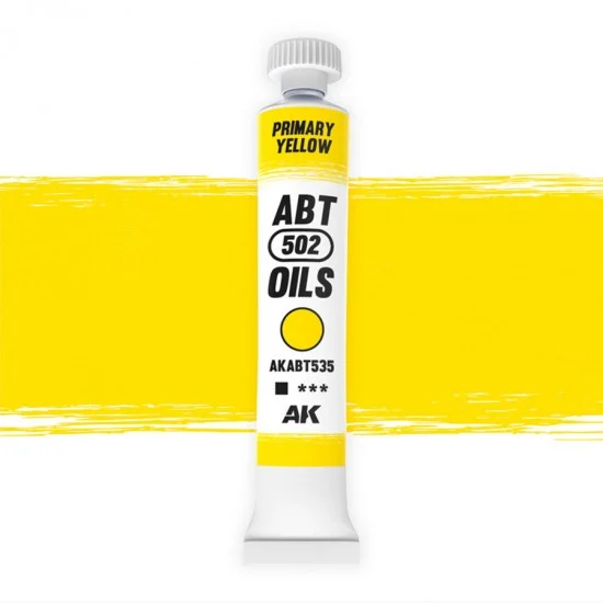 Abteilung 502 ABT535 Oil Paint - Primary Yellow (20ml tube)