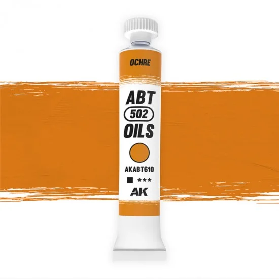Abteilung 502 ABT610 Oil Paint - Ochre (20ml tube)