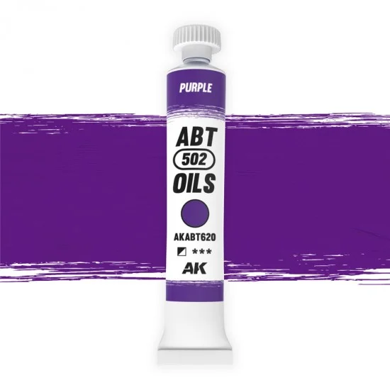 Abteilung 502 ABT620 Oil Paint - Purple (20ml tube)