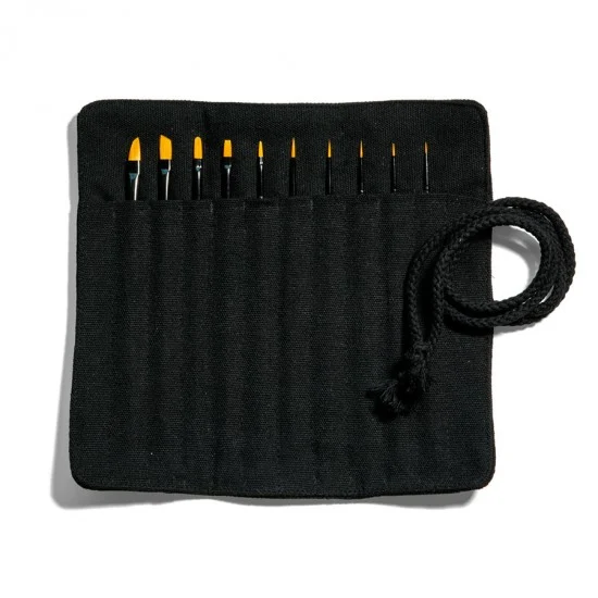 AK Interactive AK-B110 Synthetic Brushes Set (10 different brushes)