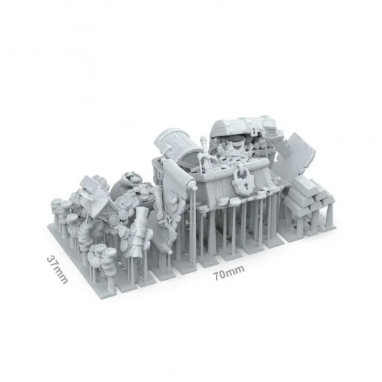 AK Interactive BIT0042 Wargame Scenery - Treasures (17pcs)