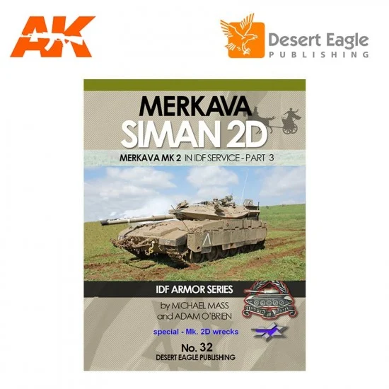 AK Interactive DEP32 [Desert Eagle Publishing] Merkava Mk. 2/2D Part 3 - Modelling Publication