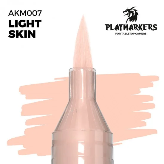 AK Interactive M007 Acrylic Paint Marker for Tabletop Gamers - Light Skin #PLAY MARKERS