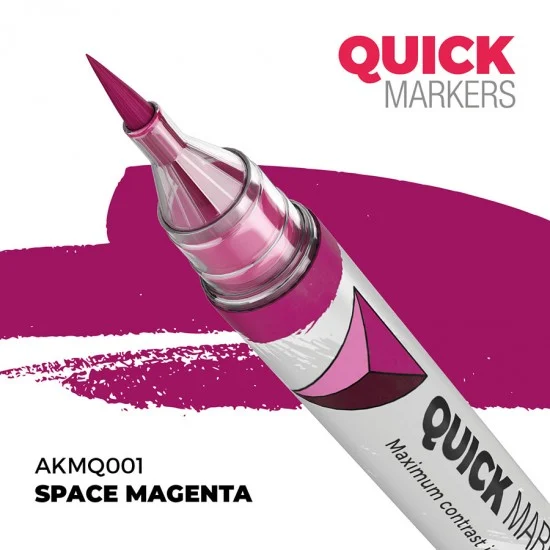 AK Interactive MQ001 Quick Marker for Wargamers - Space Magenta