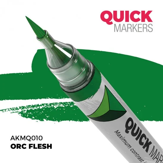 AK Interactive MQ010 Quick Marker for Wargamers - Orc Flesh