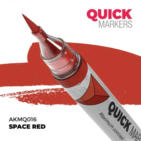 AK Interactive MQ016 Quick Marker for Wargamers - Space Red