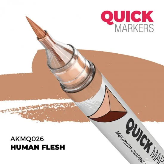 AK Interactive MQ026 Quick Marker for Wargamers - Human Flesh