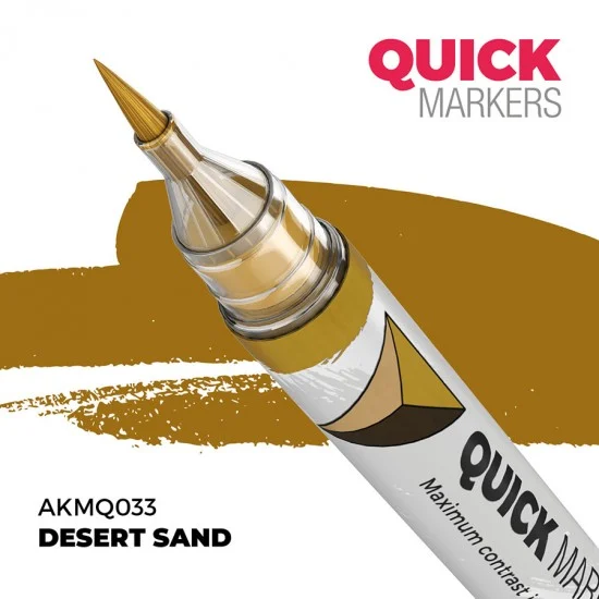 AK Interactive MQ033 Quick Marker for Wargamers - Desert Sand