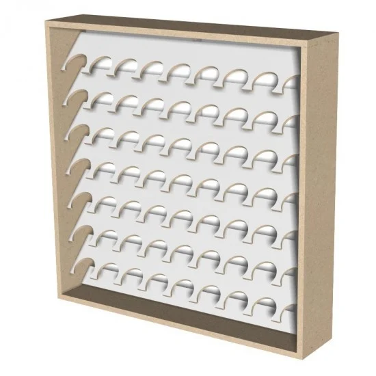 AK Interactive AK-ORG18 Modular Organizer for 17/18ml Bottles (Size: 30 x 30 x 6 cm)