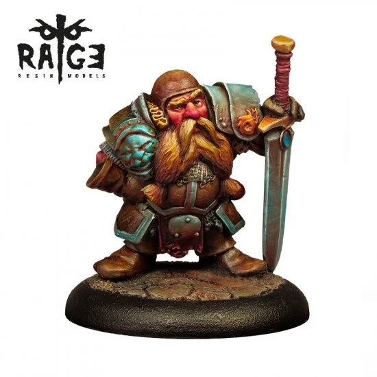 AK Interactive RAGE004 35mm Scale Thorvin, The Great (fantasy figure for wargame) - Model Figures