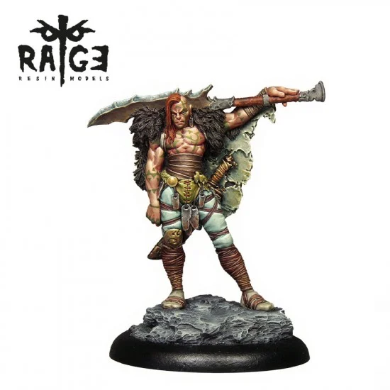 AK Interactive RAGE006 35mm Scale Lathiem, The Oak Leaf (fantasy figure for wargame) - Model Figures